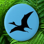 Dinosaur Jurassic Blue<br><div class="desc">Dinosaur Blue Step into a world of prehistoric wonder with Love Dinosaurs Button's collection of dinosaur party pin badges! These unique and custom-designed pins are the perfect way to transport your kids back to the dinosaur age, sparking their imagination and curiosity. Whether it's for a birthday party or just a...</div>
