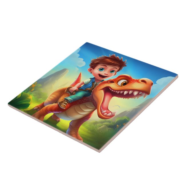 Dinosaur  Keep or design your own Tile (Side)