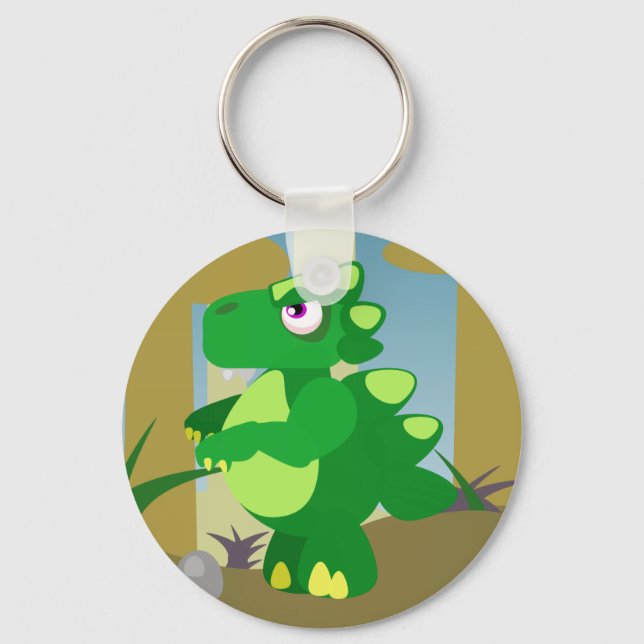 Dinosaur Key Ring (Front)