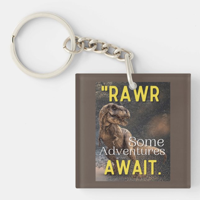 dinosaur key ring (Front)