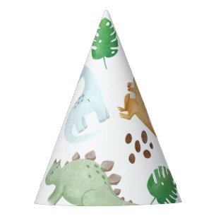 Dinosaur kid birthday Party Hat