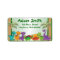 Dinosaur Kids Address Labels