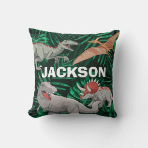 Dinosaur Kids Dino Trex Prehistoric Boy Custom Cushion