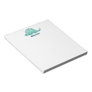 Dinosaur Kids Name Notepad