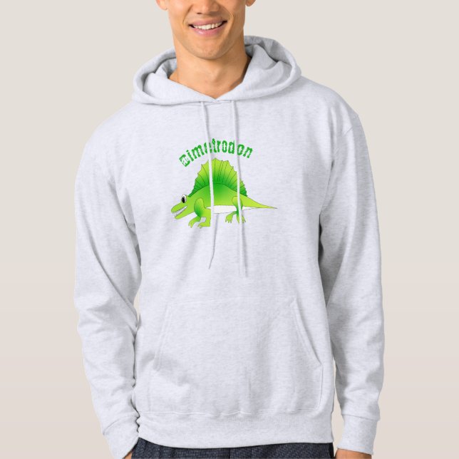 Dinosaur Land Cute Dino Hoodie (Front)
