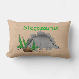 Dinosaur Land Cute Dino Lumbar Cushion