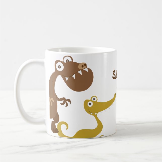 Dinosaur Land Mug (Left)