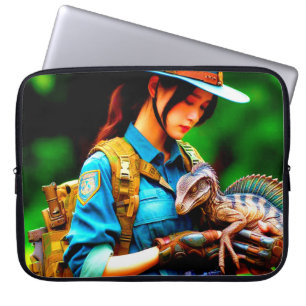 Dinosaur Laptop Sleeve