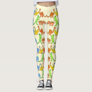 Dinosaur Leggings/Cute leggings/ABDL leggings