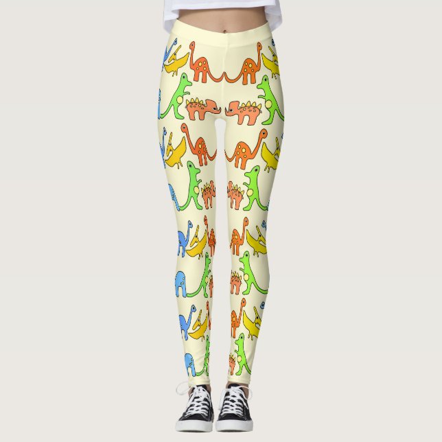 Dinosaur Leggings/Cute leggings/ABDL leggings (Front)