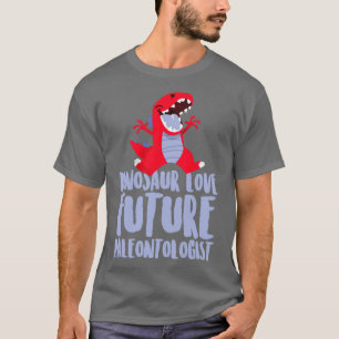 Dinosaur Love Future Paleontologist Kid clothing T-Shirt