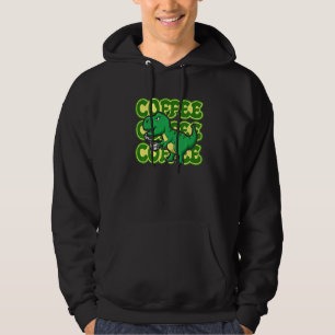 Dinosaur Lover Caffeine Drinker Future Paleontolog Hoodie
