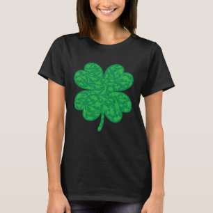 Dinosaur Lover Four Leaf Clover Dino St Patricks D T-Shirt