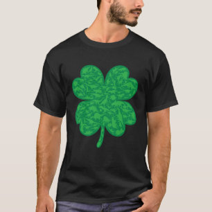 Dinosaur Lover Four Leaf Clover Dino St Patricks D T-Shirt