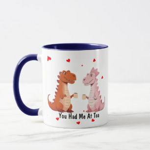 Dinosaur Lovers Valentine's Day Candy Mug, Perfect Mug