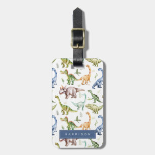 Dinosaur Luggage Tags
