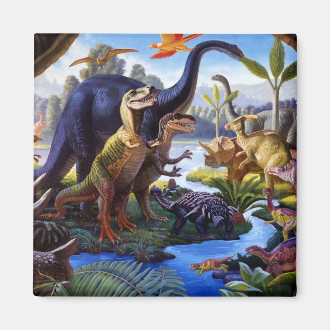 Dinosaur Magnet (Front)