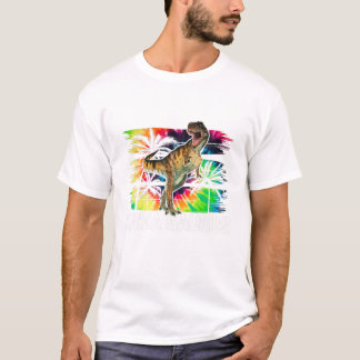 Dinosaur Mama Saurus Family  T-Shirt