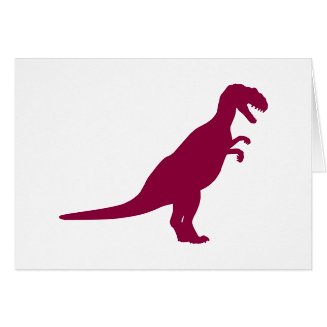 Dinosaur Maroon (Front Horizontal)