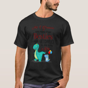 Dinosaur Me And Glamma Are More Than Besties She i T-Shirt