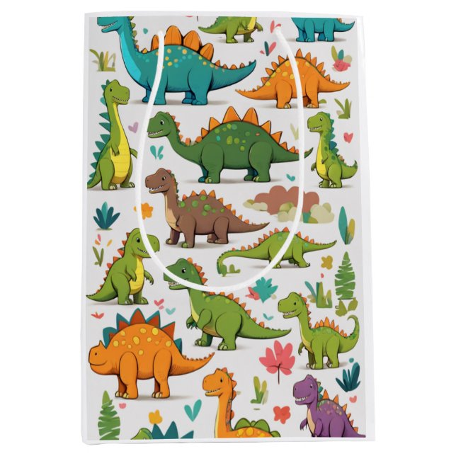 dinosaur medium gift bag (Front)