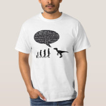 Dinosaur Meets Man T-shirt