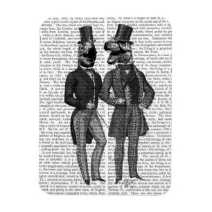 Dinosaur Men Lads Night Out Magnet