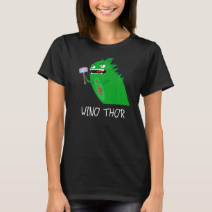 Dinosaur Men Viking WINO THOR T-Shirt