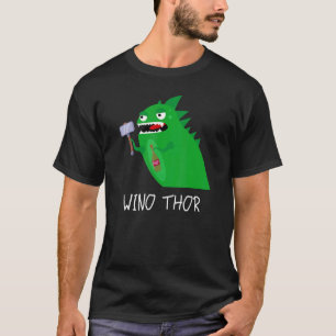 Dinosaur Men Viking WINO THOR T-Shirt