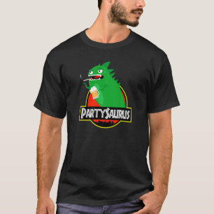 Dinosaur Mens Rex Costume Partysaurus Rex T-Shirt