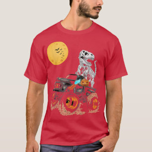 Dinosaur Monster Truck Moon Candy Toddler Boys Hal T-Shirt