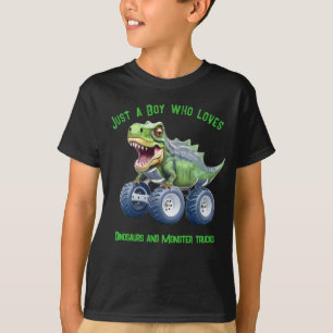 Dinosaur monster truck  T-Shirt