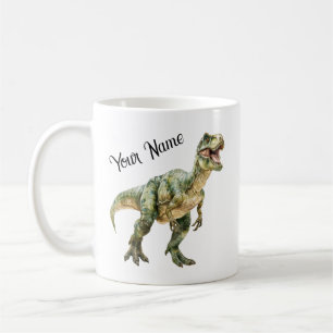 Dinosaur Month Fun Prehistoric Coffee for Dino Mug