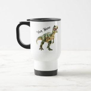 Dinosaur Month   Fun Prehistoric Coffee for Dino  Travel Mug