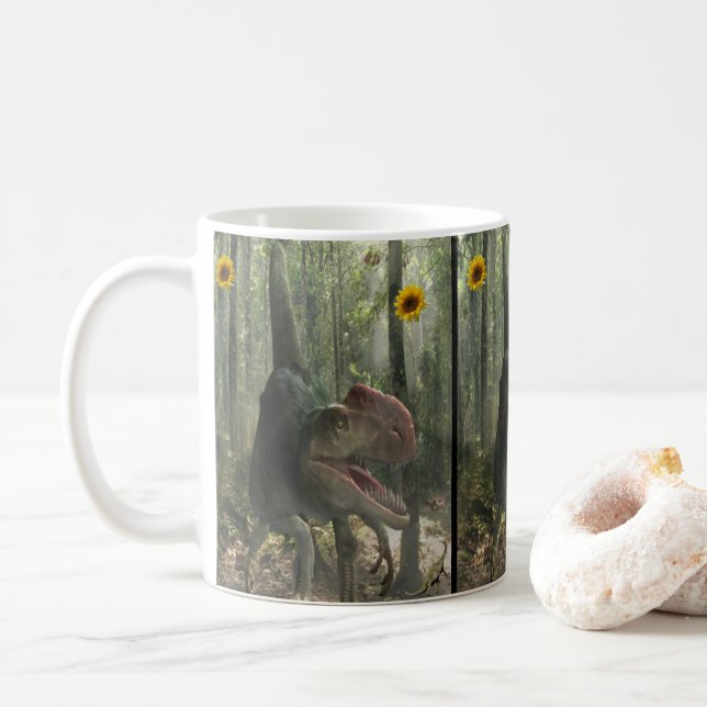 dinosaur mug (With Donut)
