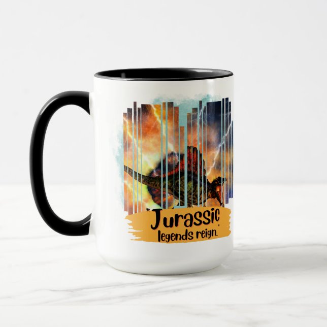 dinosaur mug (Left)