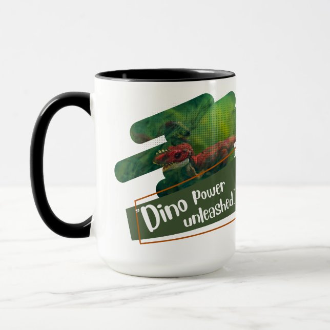 dinosaur mug (Left)