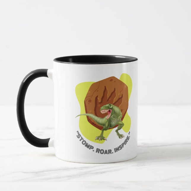 dinosaur mug (Left)