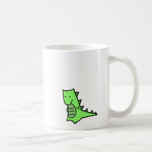 Dinosaur Mug White