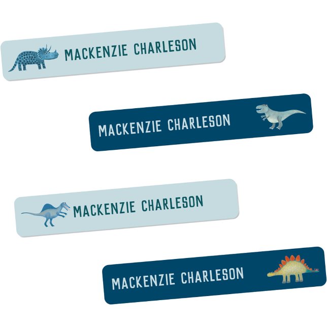 Dinosaur Name (Fun personalize dinosaur name labels)