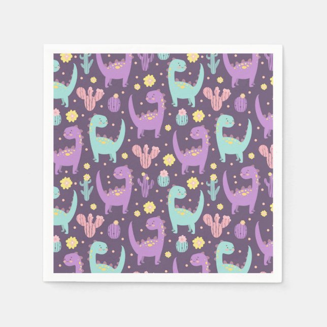 Dinosaur Napkin (Front)