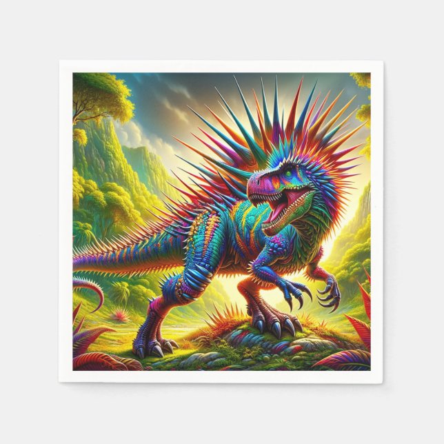 Dinosaur Napkin (Front)