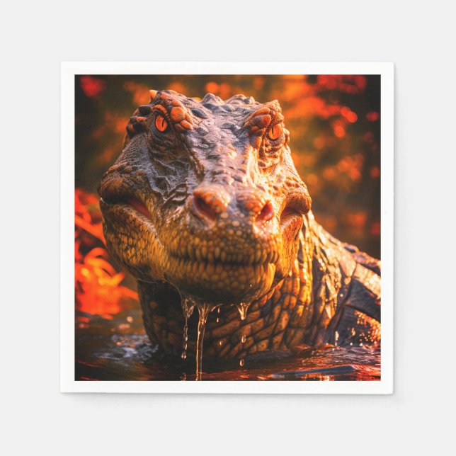 Dinosaur Napkin (Front)