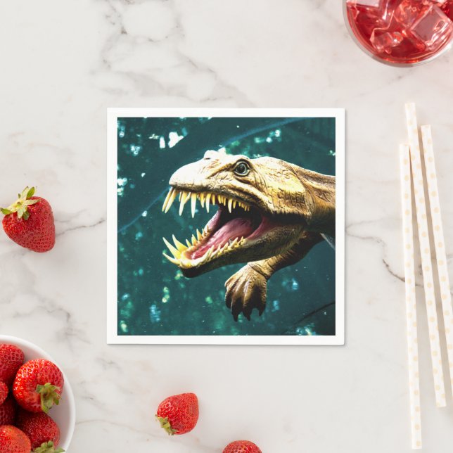 Dinosaur Napkin (Insitu)