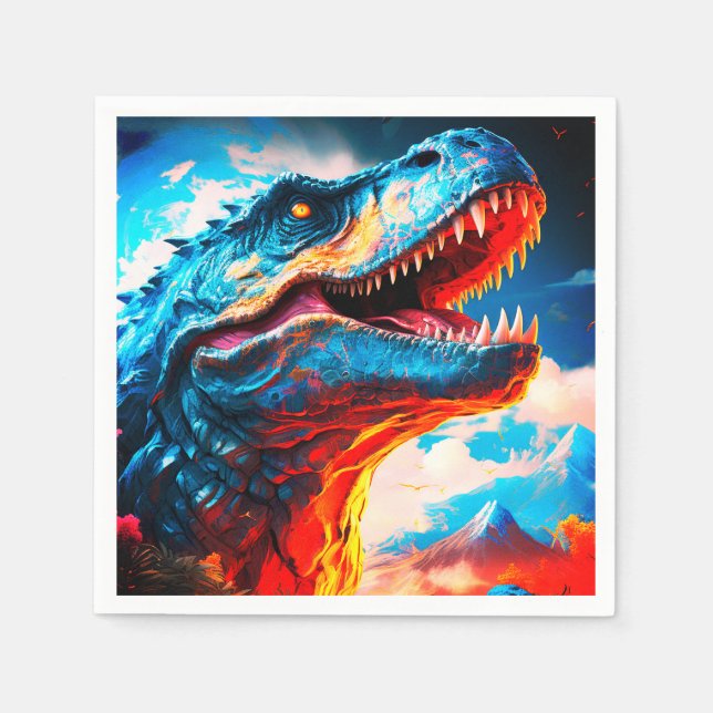 Dinosaur Napkin (Front)
