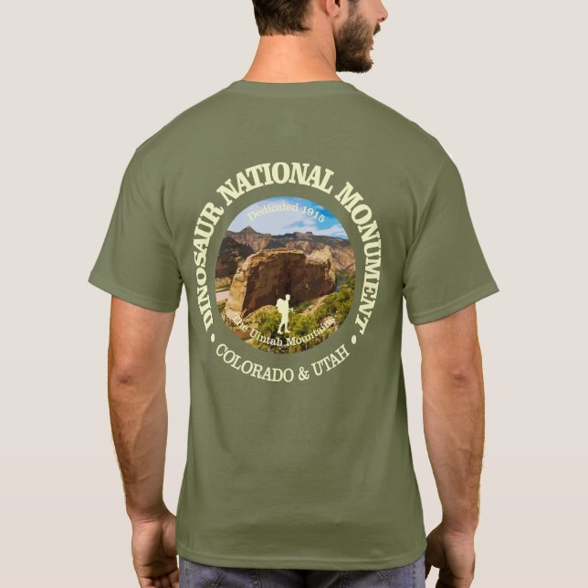 Dinosaur National Monument (NM) T-Shirt (Back)