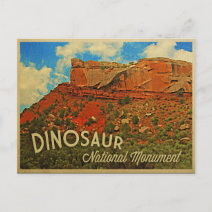 Dinosaur National Monument Postcard