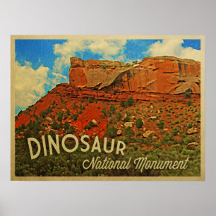Dinosaur National Monument Poster