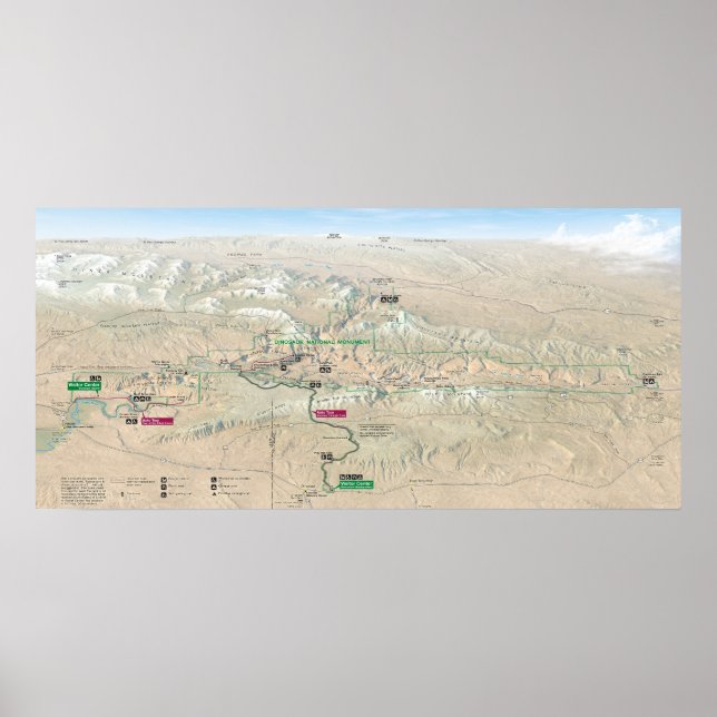 Dinosaur National Monument Poster (Front)