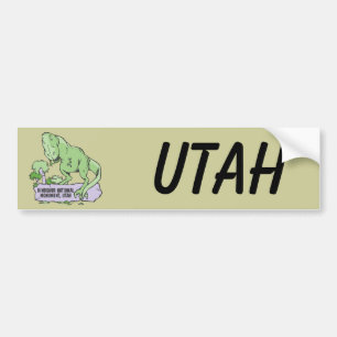 Dinosaur National Monument Utah Bumper Sticker